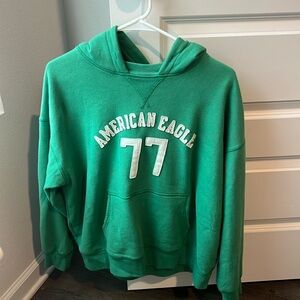 Women’s Green American Eagle Hoodie